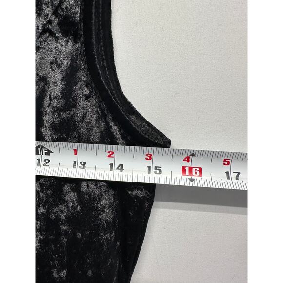 Ryu Velvet Mesh Pleated Mini Dress S | Coquette Fairygrunge Y2K Indie - Picture 5 of 11